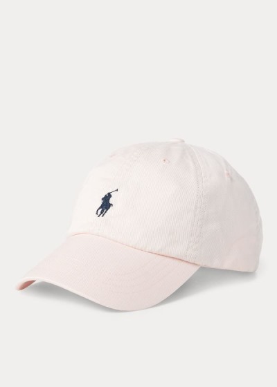 Gorra Ralph Lauren Hombre Rosas - Pink Pony Cotton Ball - DHVYB0768